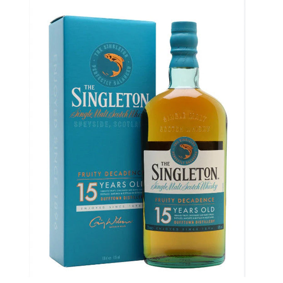 Singleton LIQUORS-SPIRITS 70cl SINGLETON OF DUFFTOWN 15Y.O F23