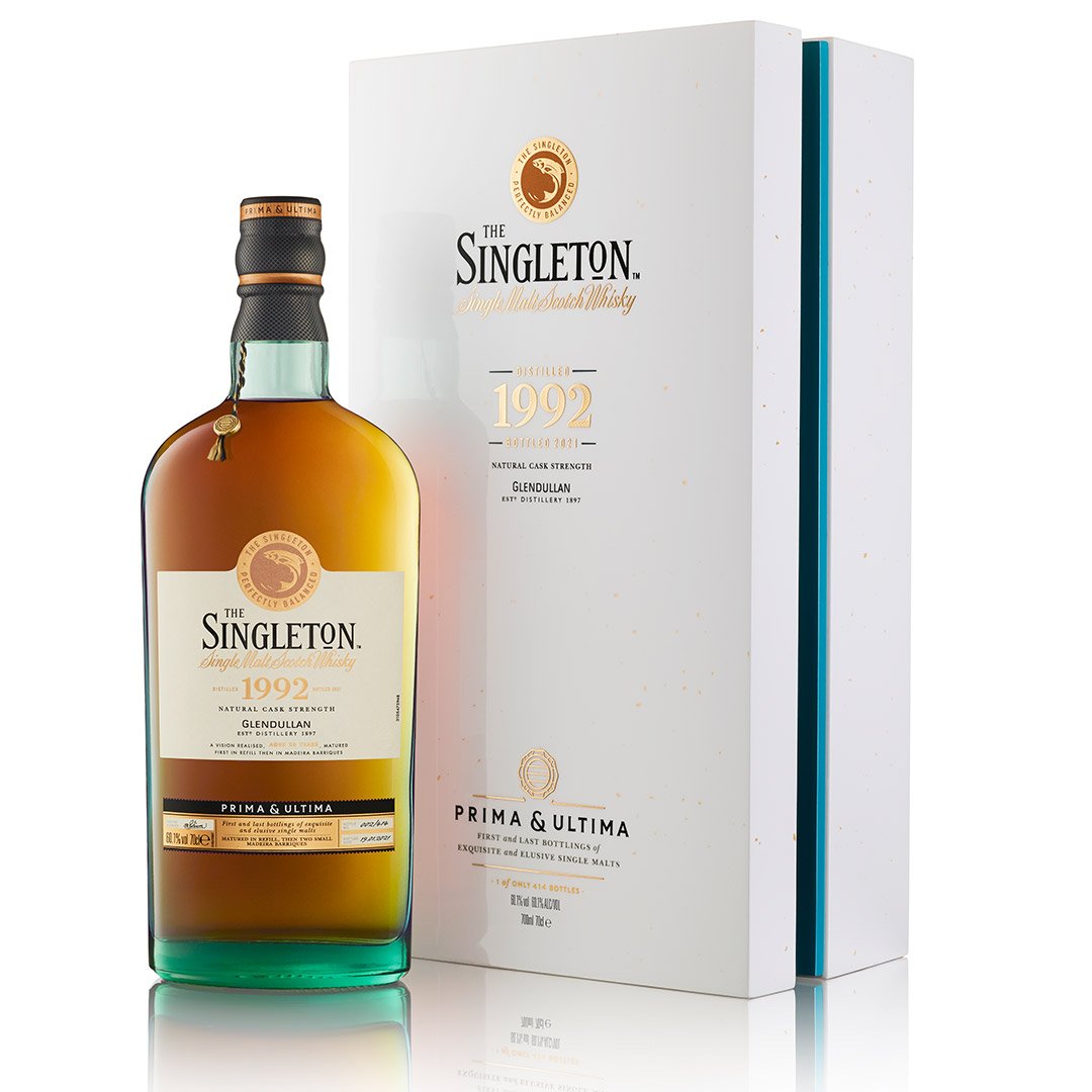 Singleton LIQUORS-SPIRITS P&amp;U2 / 70 THE SINGLETON 1992 28 YEARS OLD PRIMA &amp; ULTIMA 2