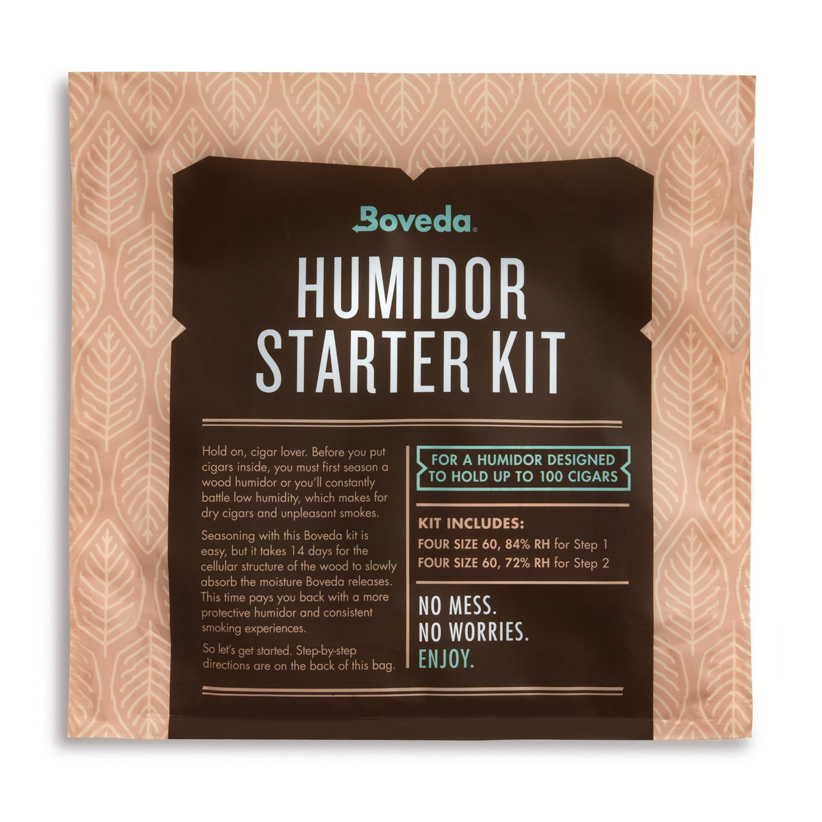 BOVEDA ACCESSORIES BOVEDA 100-COUNT HUMIDOR STARTER KIT
