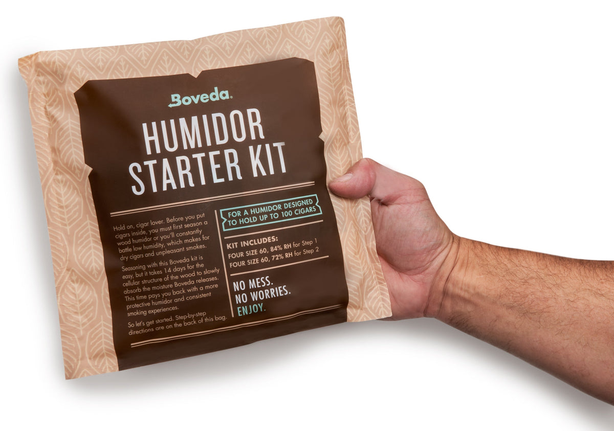 BOVEDA ACCESSORIES BOVEDA 100-COUNT HUMIDOR STARTER KIT