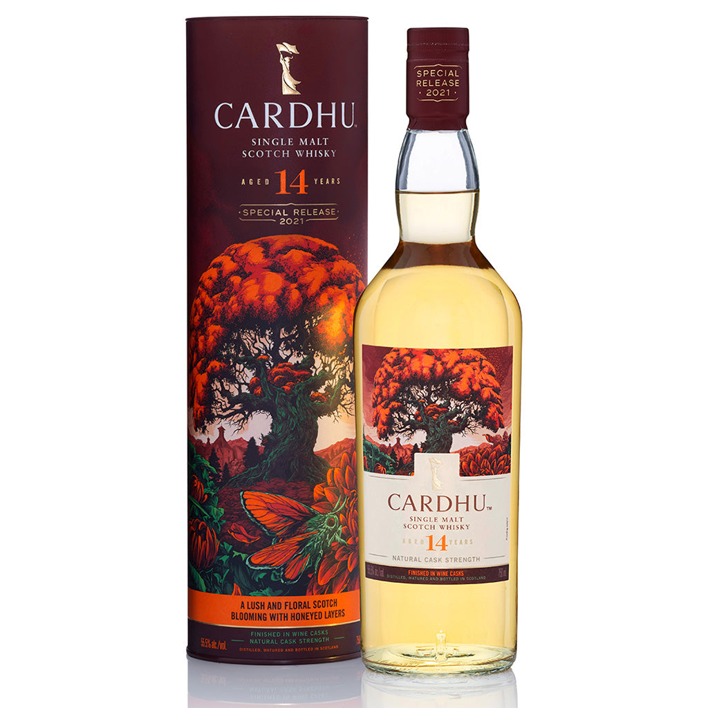 Cardhu LIQUOR & SPIRITS SR22 / 70cl [style_5000267186689] Rượu Cardhu Aged 14 Years Single Malt Scotch Whisky Natural Cask Strength 55.5% 700ml (SR22)