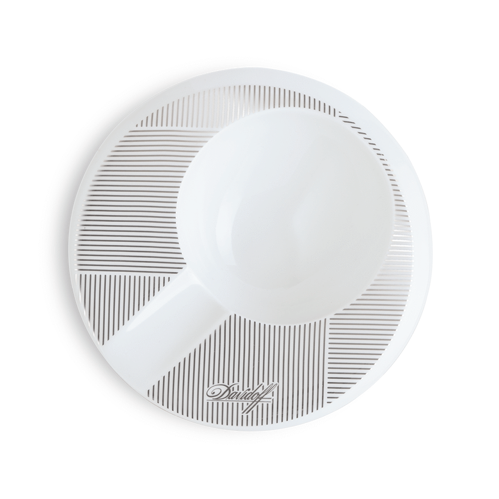 DAVIDOFF ACCESSORIES PORCELAIN ROUND ASHTRAY SINGLE