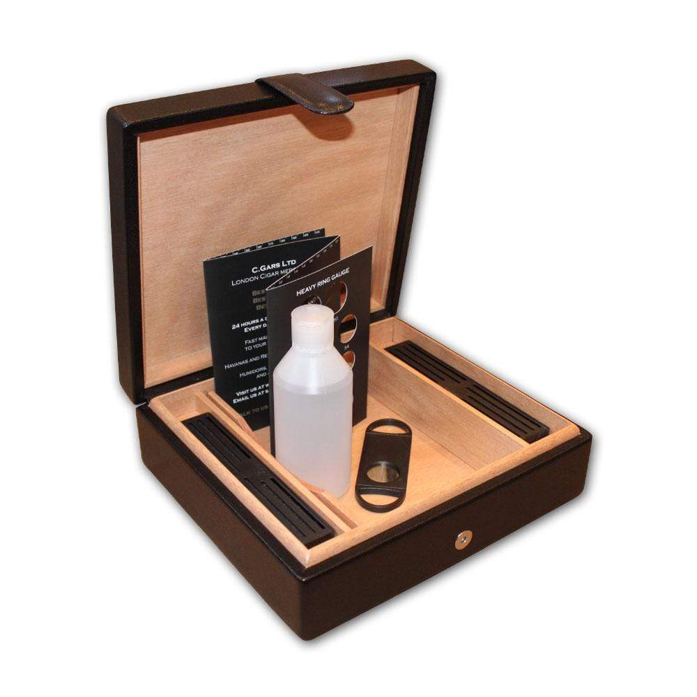 DAVIDOFF ACCESSORIES ZINO TRAVEL LEATHER HUMIDOR
