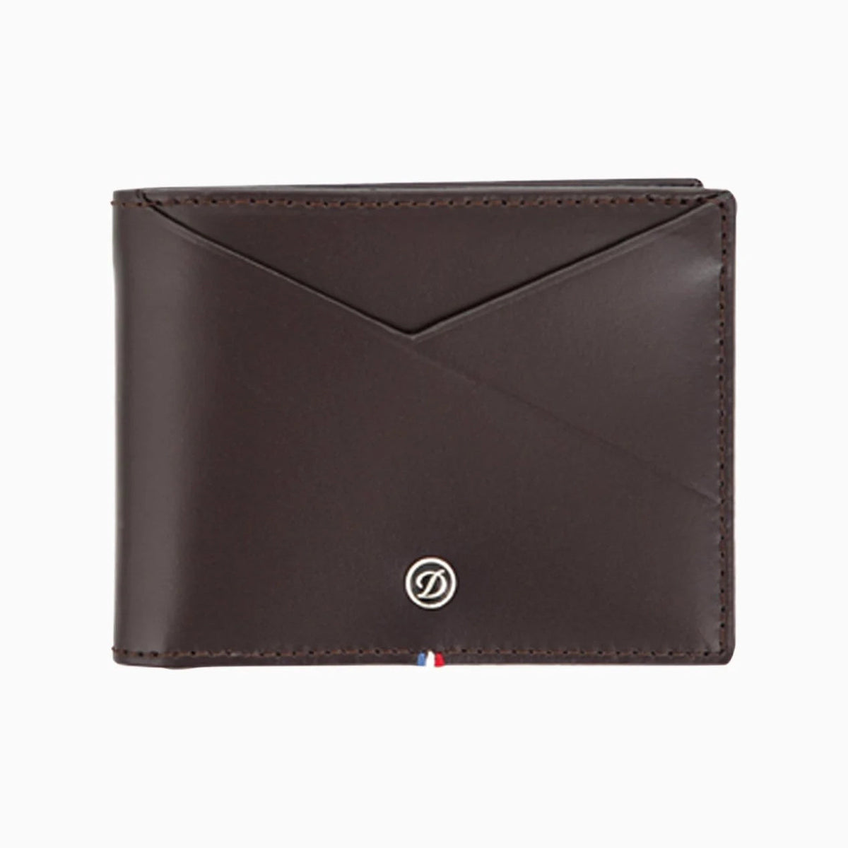 DUPONT ACCESSORIES BILLFOLD 6 CREDIT CARDS LINE D CAPSULE BROWN NO. 184604