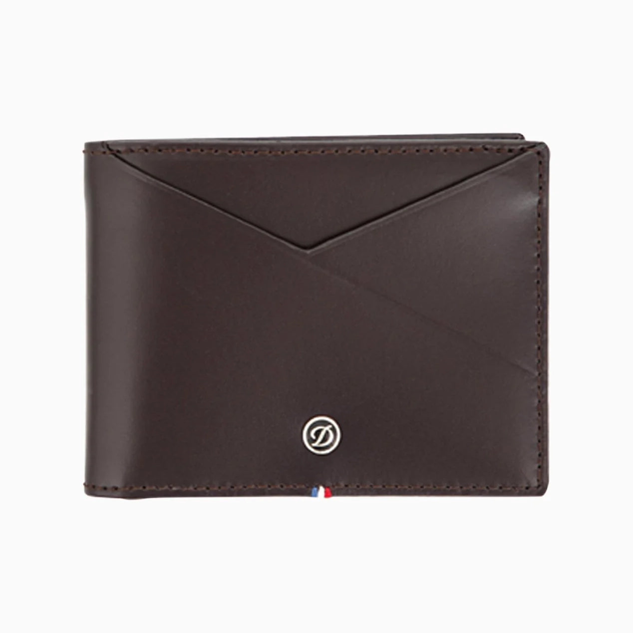 DUPONT ACCESSORIES BILLFOLD 6 CREDIT CARDS LINE D CAPSULE BROWN NO. 184604
