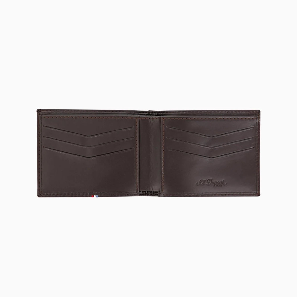 DUPONT ACCESSORIES BILLFOLD 6 CREDIT CARDS LINE D CAPSULE BROWN NO. 184604
