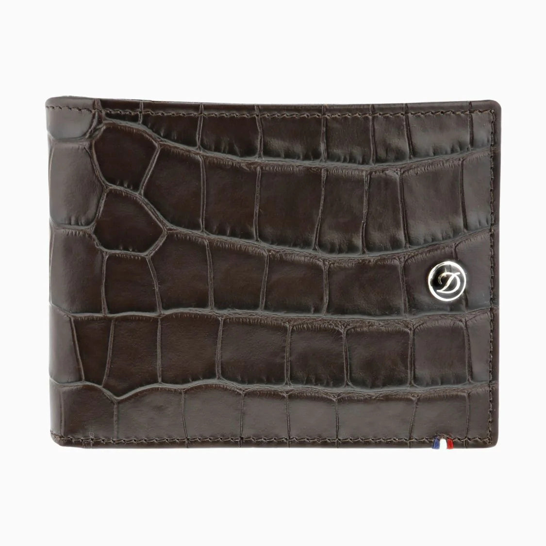 DUPONT ACCESSORIES [style_3597390258571] Ví da bằng da bò nhỏ màu nâu 8CC HOLDER DANDY BROWN code 180163