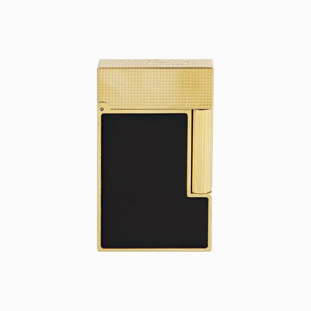 DUPONT ACCESSORIES [style_3597390273109] Bật lửa châm Xì Gà bằng kim loại LI L2 PDD YG AND MATTE  BLACK - hiệu S.T.Dupont code C16601