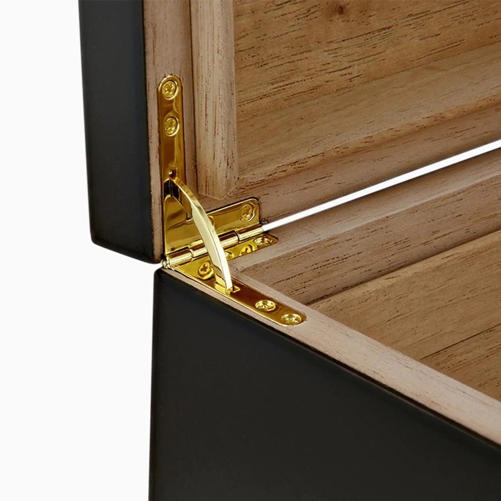 DUPONT ACCESSORIES [style_3597390278234] Hộp đựng Xì Gà bằng gỗ 100 điếu  S.T DUPONT 41x25,7x15,5cm HUMIDOR CIGAR CLUB PREM M 100 code 001312