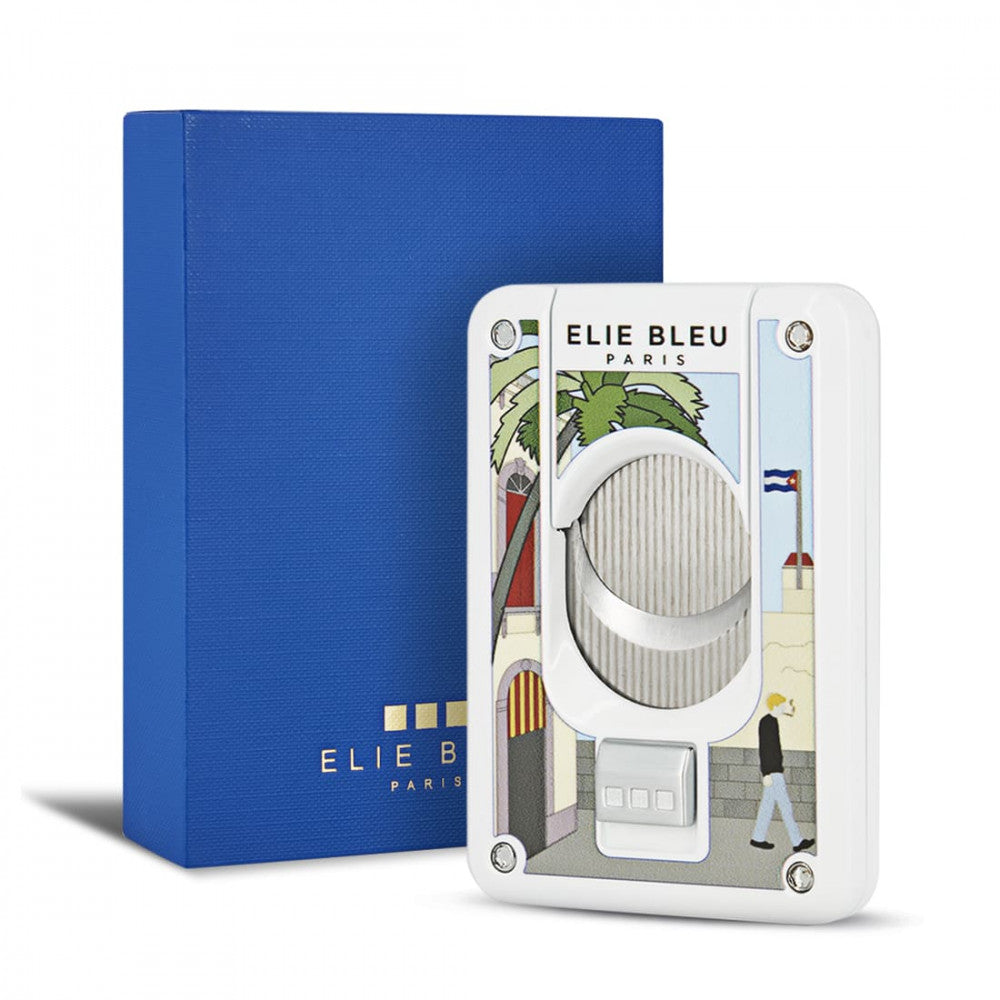 ELIE BLEU ACCESSORIES Black [style_815326015689] Đồ cắt Xì Gà bằng kim loại màu bạc Casa Cubana hiệu Elie Blue/ Cigar Cutter Casa Cubana silver N°429.430.432 & 433.434.435