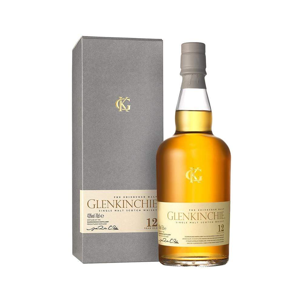 Glenkinchie LIQUOR &amp; SPIRITS 70cl GLENKINCHIE SINGLE MALT 12 YO