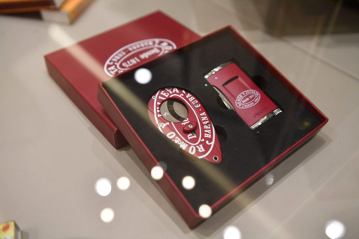 HABANOS ACCESSORIES Bộ phụ kiện DAO CẮT VÀ BẬT LỬA