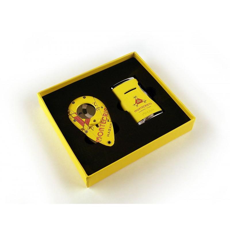 HABANOS ACCESSORIES Bộ phụ kiện DAO CẮT VÀ BẬT LỬA