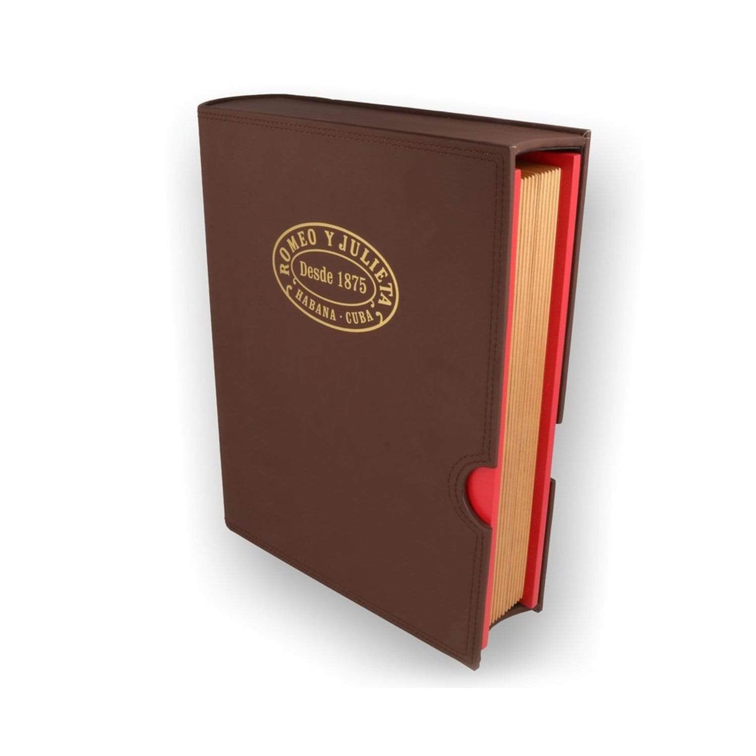 HABANOS ACCESSORIES Red / 33 x 26 x 9 cm HUMIDOR BOOK ROMEO Y JULIETA