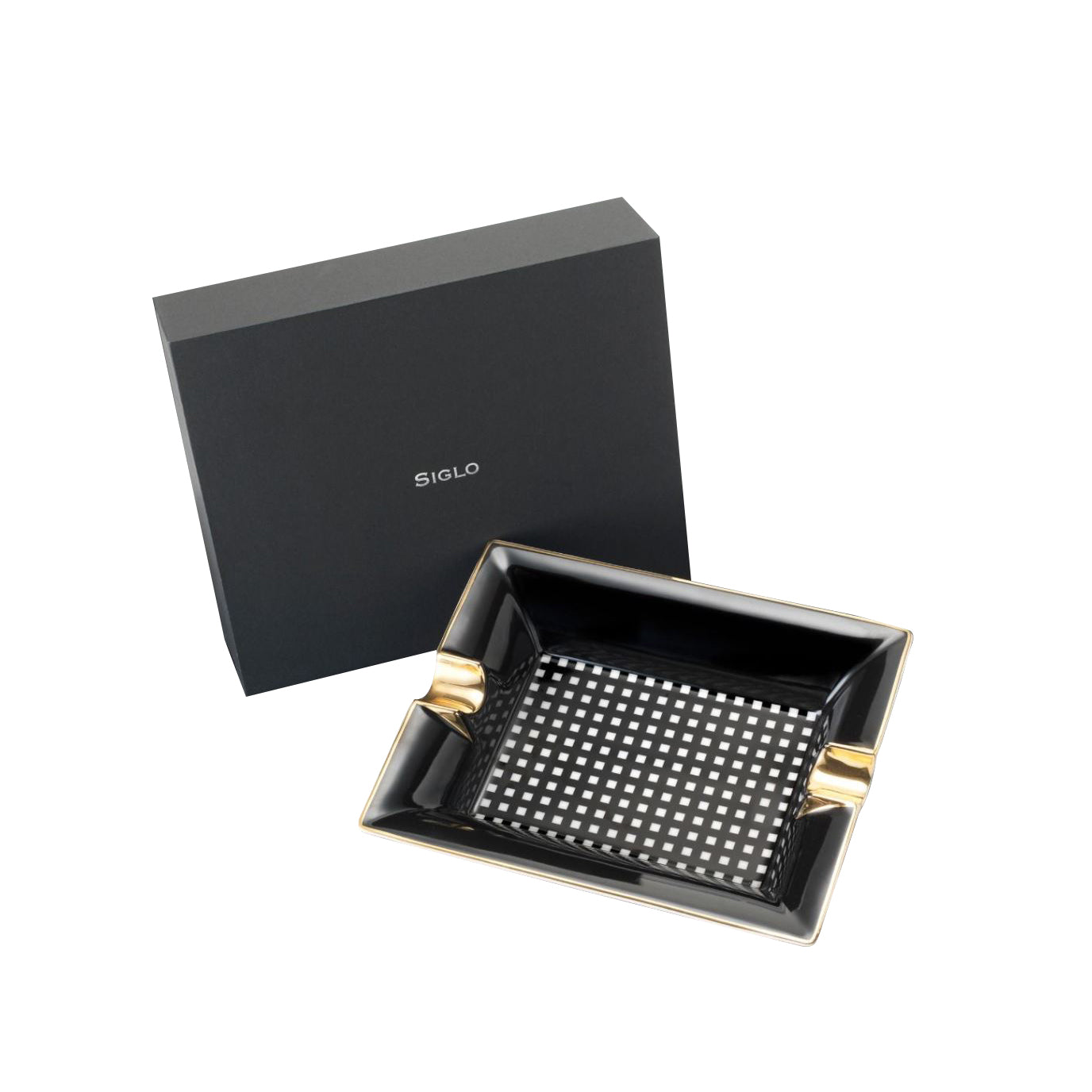 Habanos Specialist Vietnam ACCESSORIES ASHTRAY SIGLO CHECKERS