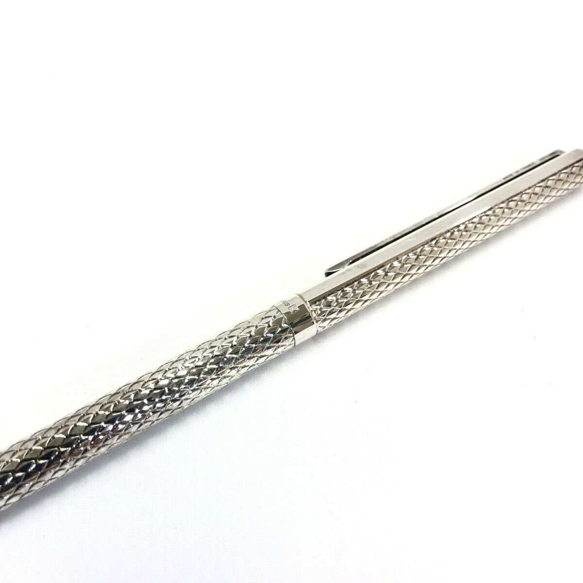 Habanos Specialist Vietnam ACCESSORIES S.T.DUPONT BALL POINT PEN CLASSIQUE SNAKE CHROME No.0456850C