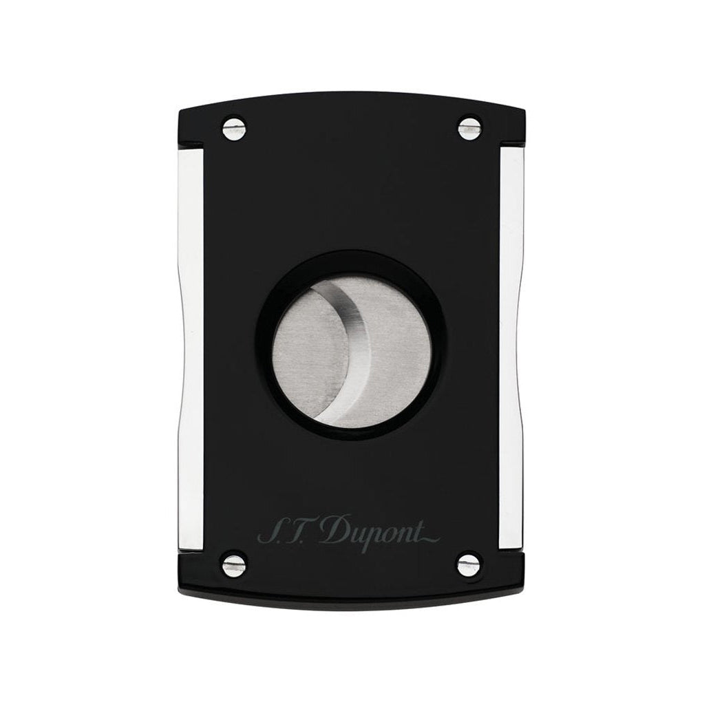 Habanos Specialist Vietnam ACCESSORIES [style_3597390158468] Dao cắt Xì gà bằng kim loại màu Chrome và đen hiệu S.T.Dupont (Cigar cutter style no 003265)