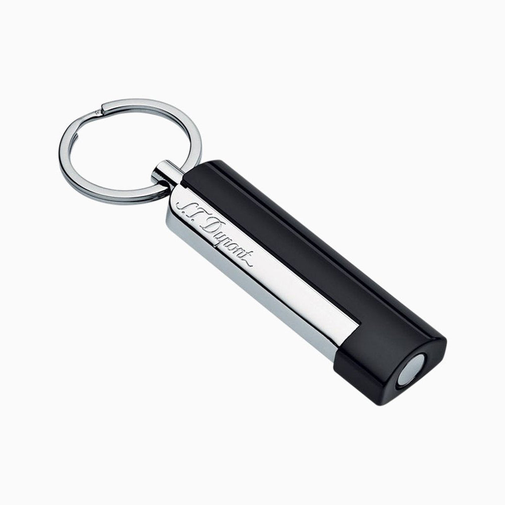 Habanos Specialist Vietnam ACCESSORIES [style_3597390179180] Dao cắt Xì gà bằng kim loại màu Chrome và đen hiệu S.T.Dupont (Cigar cutter style no 003262)