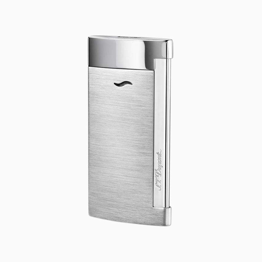 Habanos Specialist Vietnam ACCESSORIES [style_3597390218360] Bật lửa châm Xì Gà màu Chrome bằng kim loại - bên trong không chứa gas - hiệu S.T.Dupont (Lighter without gas style no 027701)