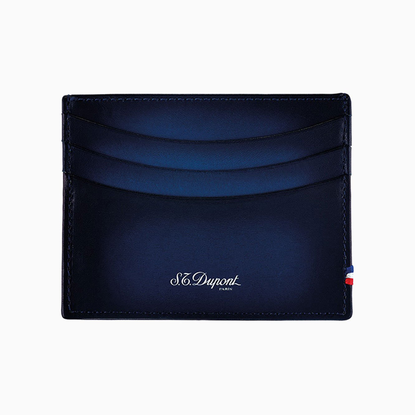 Habanos Specialist Vietnam ACCESSORIES [style_3597390228048] Ví da màu xanh đậm hiệu S.T.Dupont (LEATHER CREDIT CARD HOLDER style no 190212).