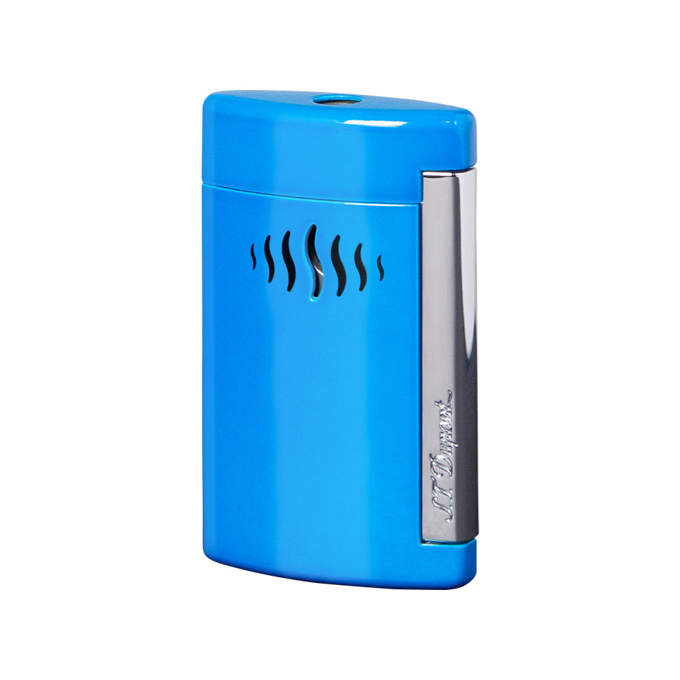 Habanos Specialist Vietnam ACCESSORIES [style_3597390235299] Bật lửa châm Xì Gà  màu xanh da trời bằng kim loại - bên trong không chứa gas - hiệu S.T.Dupont (Lighter without gas style no 010508)