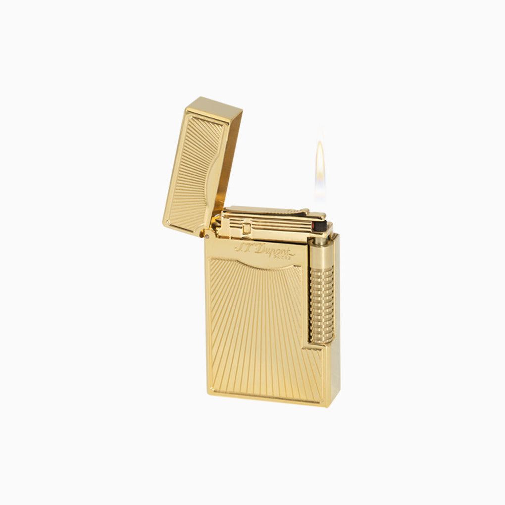 Habanos Specialist Vietnam ACCESSORIES [style_3597390248527] Bật lửa châm Xì Gà màu vàng bằng kim loại - bên trong không chứa gas - hiệu S.T.Dupont (Lighter without gas style no 023017)