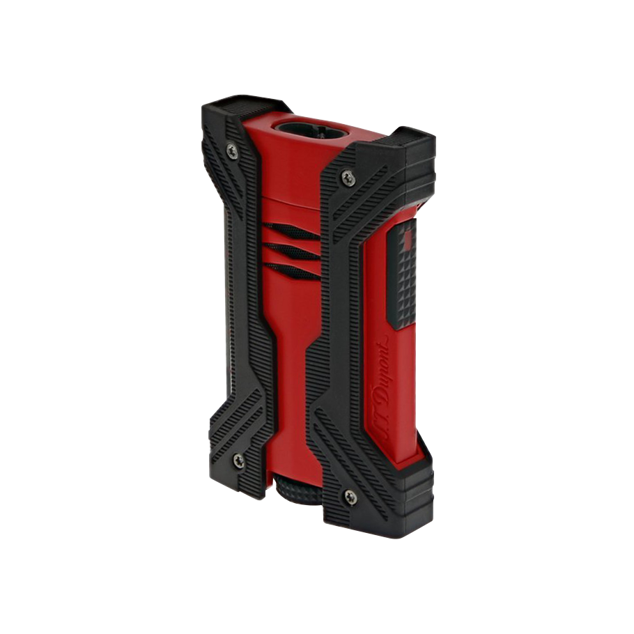 Habanos Specialist Vietnam ACCESSORIES [style_3597390259738] Bật lửa châm Xì Gà  màu đỏ bằng kim loại - bên trong không chứa gas - hiệu S.T.Dupont (Lighter without gas style no 021601)