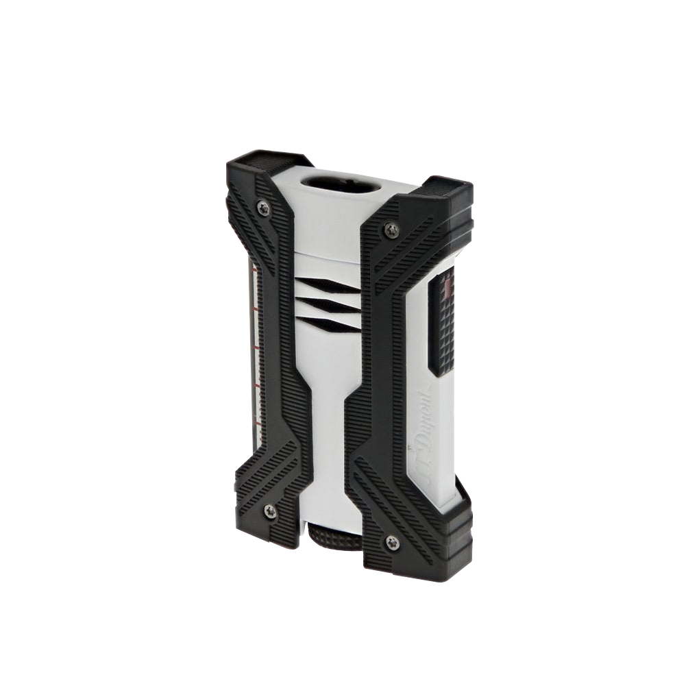 Habanos Specialist Vietnam ACCESSORIES [style_3597390262844] Bật lửa châm Xì Gà  màu đen trắng bằng kim loại - bên trong không chứa gas - hiệu S.T.Dupont (Lighter without gas style no 021603)