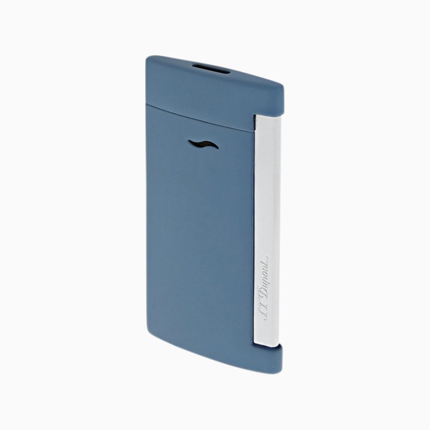 Habanos Specialist Vietnam ACCESSORIES [style_3597390262936] Bật lửa châm Xì Gà màu xanh nhạt bằng kim loại - bên trong không chứa gas - hiệu S.T.Dupont (Lighter without gas style no 027739)