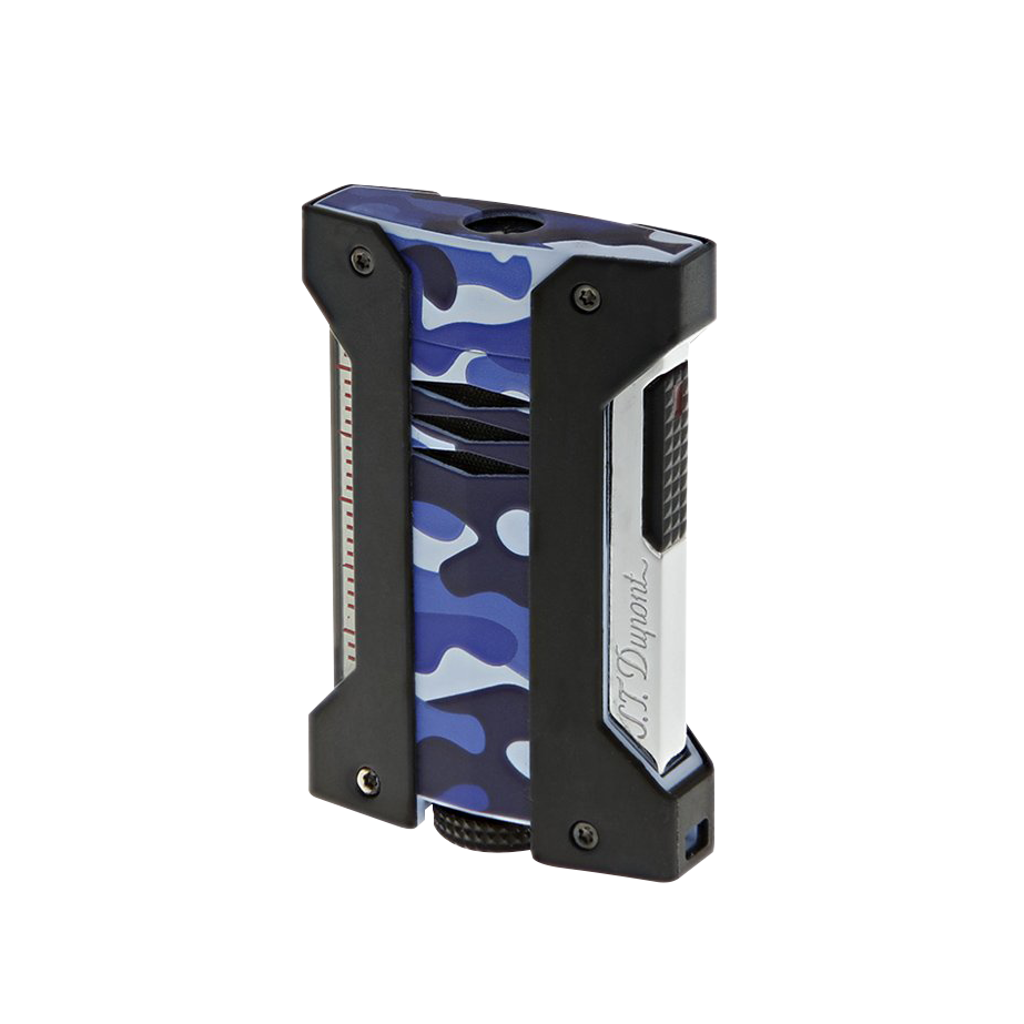 Habanos Specialist Vietnam ACCESSORIES [style_3597390266828] Bật lửa châm Xì Gà  màu xanh dương bằng kim loại - bên trong không chứa gas - hiệu S.T.Dupont (Lighter without gas style no 021411)