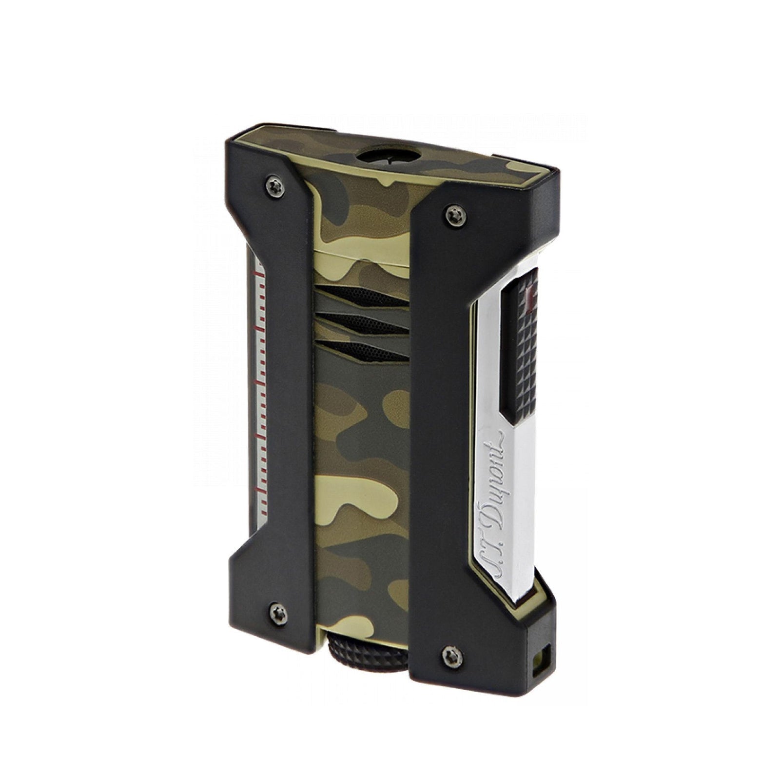 Habanos Specialist Vietnam ACCESSORIES [style_3597390266835] Bật lửa châm Xì Gà  màu xanh lá cây bằng kim loại - bên trong không chứa gas - hiệu S.T.Dupont (Lighter without gas style no 021412)