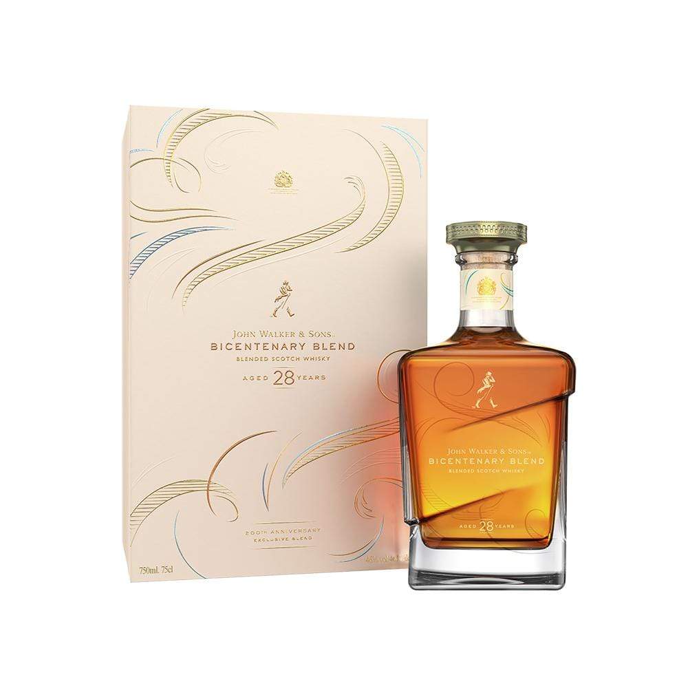 John Walker &amp; Sons LIQUOR &amp; SPIRITS 75cl JW&amp;SONS BICENTENARY BLEND 28 Y.O