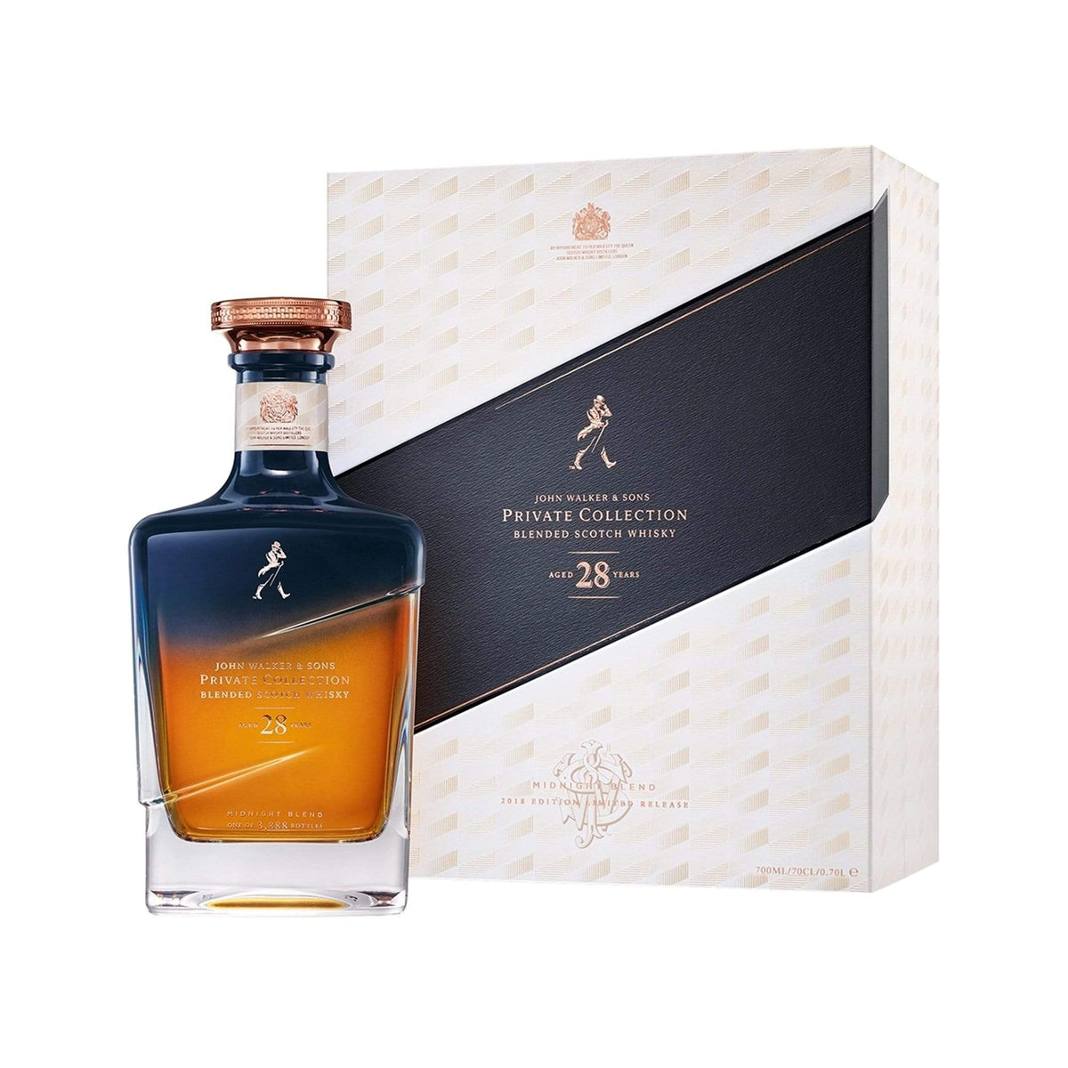 John Walker &amp; Sons PREMIUM WHISKY 70cl JOHN WALKER &amp; SONS PRIVATE COLLECTION 2018