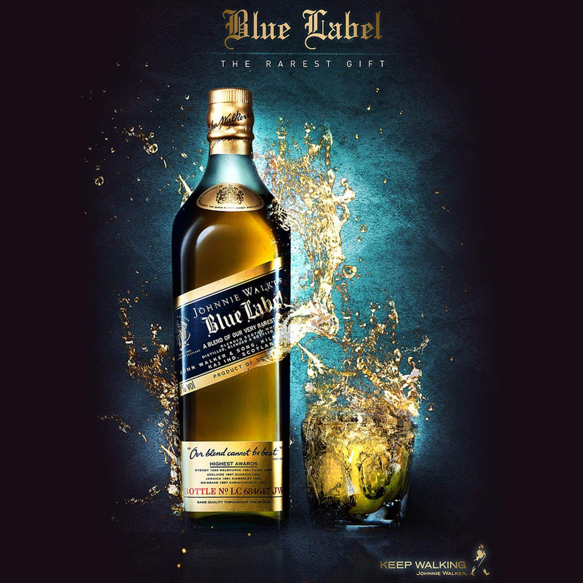 JW Whisky JW Whisky JOHNNIE WALKER BLUE LABEL