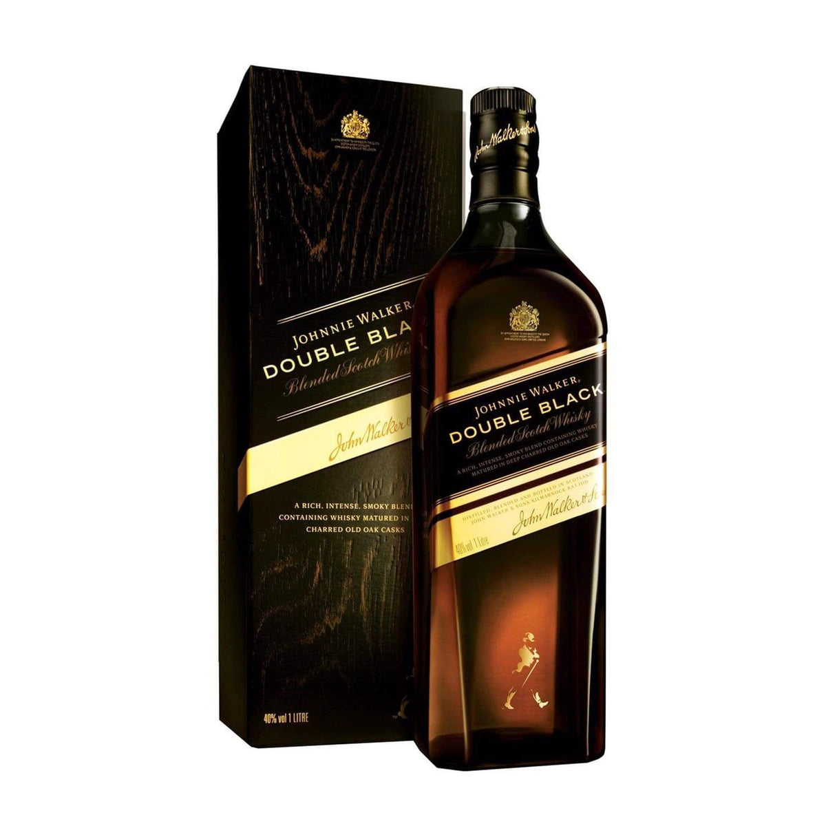JW Whisky LIQUOR &amp; SPIRITS 1L JOHNNIE WALKER DOUBLE BLACK