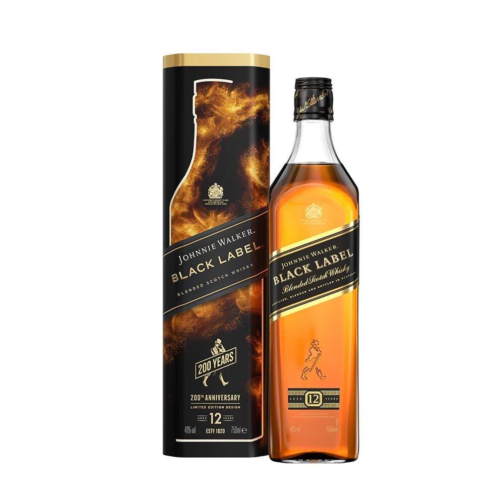 JW Whisky LIQUOR & SPIRITS 75cl JW BALCK LABEL 12YO 2021