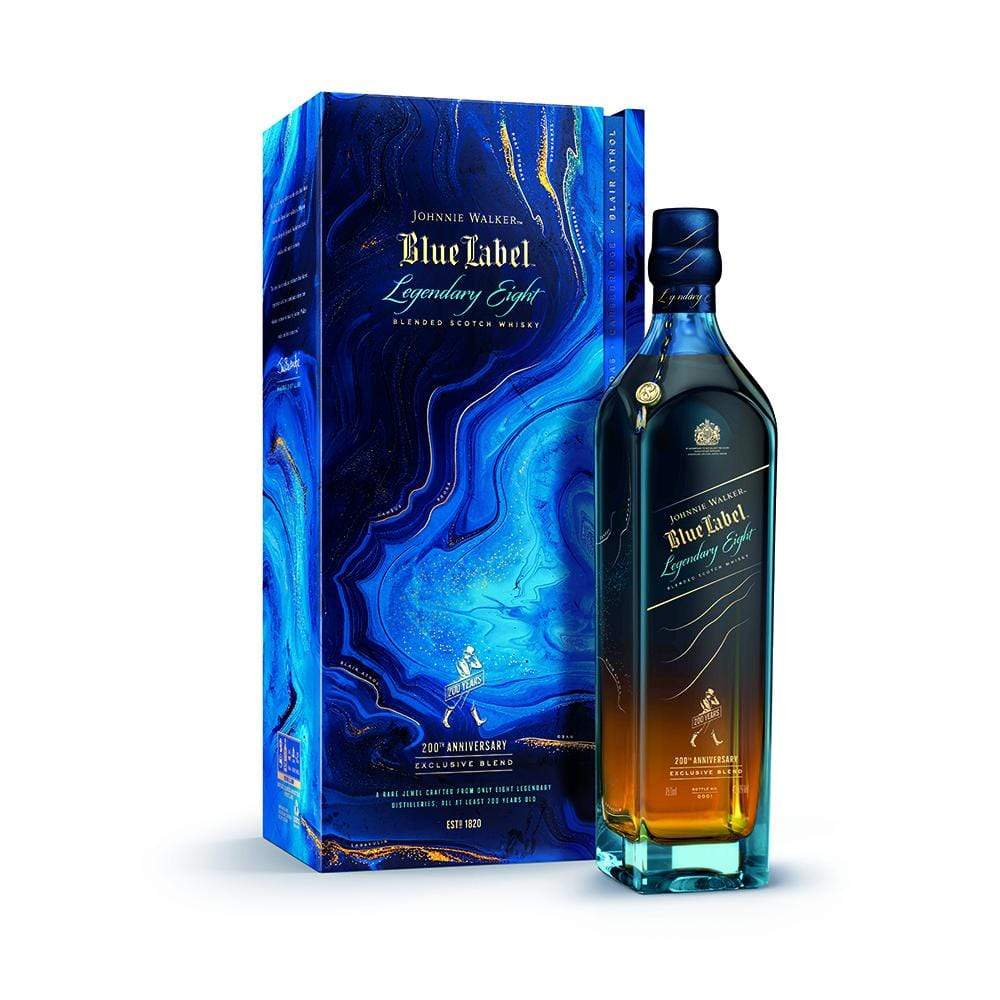 JW Whisky LIQUOR & SPIRITS 75cl JW BLUE LABEL LEGENDARY 8