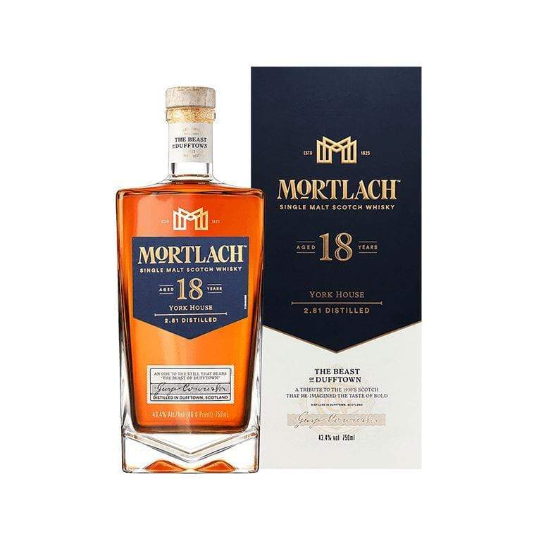 Mortlach LIQUOR &amp; SPIRITS 70cl MORTLACH 18 Y.O