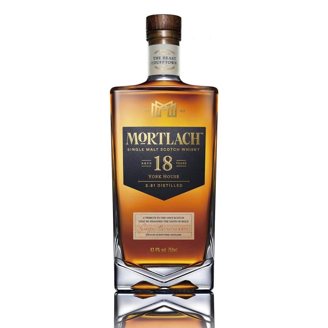 Mortlach LIQUOR &amp; SPIRITS 70cl MORTLACH 18 Y.O
