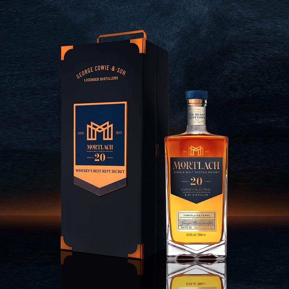 Mortlach LIQUOR &amp; SPIRITS 70cl MORTLACH 20 Y.O GIFT BOX