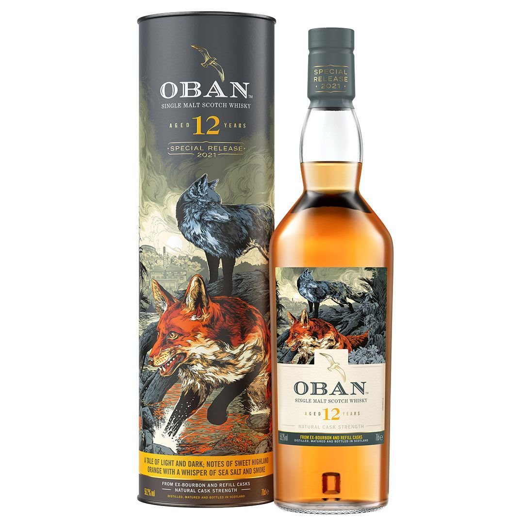 Oban LIQUOR & SPIRITS SR22 / 70cl [style_5000281067483] Rượu Oban Aged 12 Years Single Malt Scotch Whisky Natural Cask Strength 56.2% 700ml (SR22)