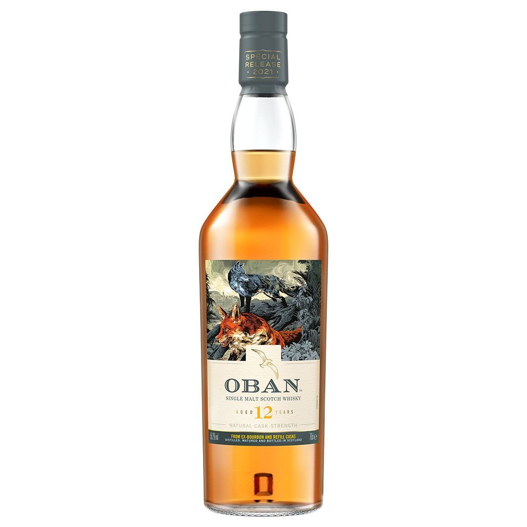 Oban LIQUOR & SPIRITS SR22 / 70cl [style_5000281067483] Rượu Oban Aged 12 Years Single Malt Scotch Whisky Natural Cask Strength 56.2% 700ml (SR22)