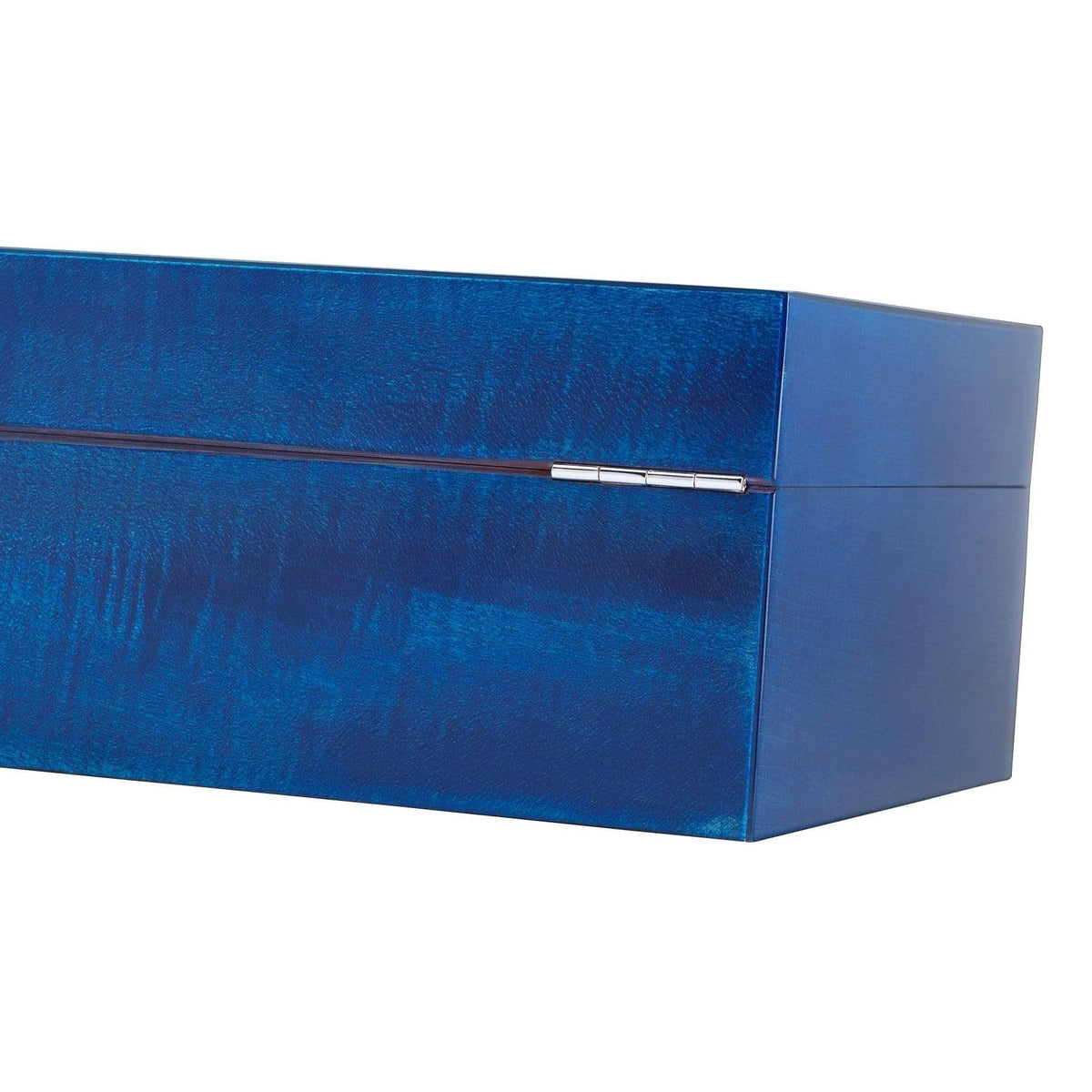 SIGLO ACCESSORIES Blue SIGLO HUMIDOR COBALT BLUE 50