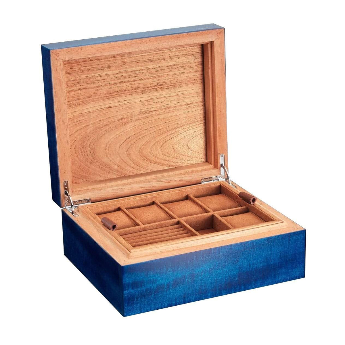 SIGLO ACCESSORIES Blue SIGLO HUMIDOR COBALT BLUE 50
