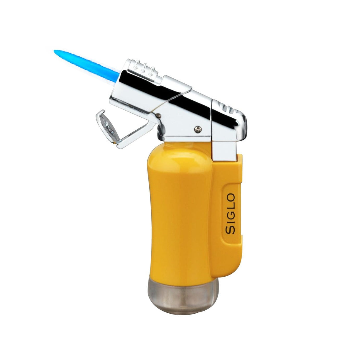 SIGLO ACCESSORIES MINI TORCH LIGHTER YELLOW