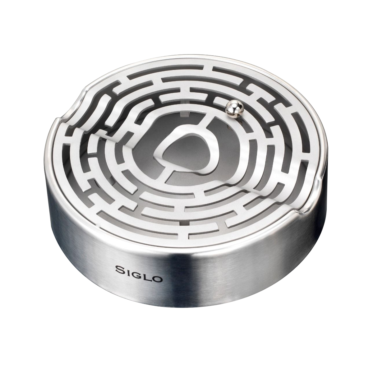 SIGLO ACCESSORIES Silver MAZE SIGLO ASHTRAY