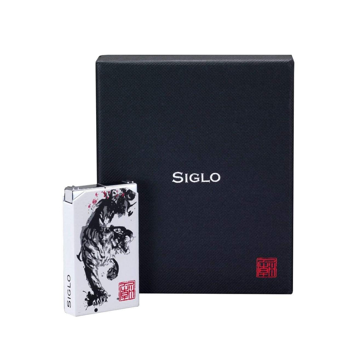 SIGLO ACCESSORIES Tiger TWIN FLAME LIGHTER