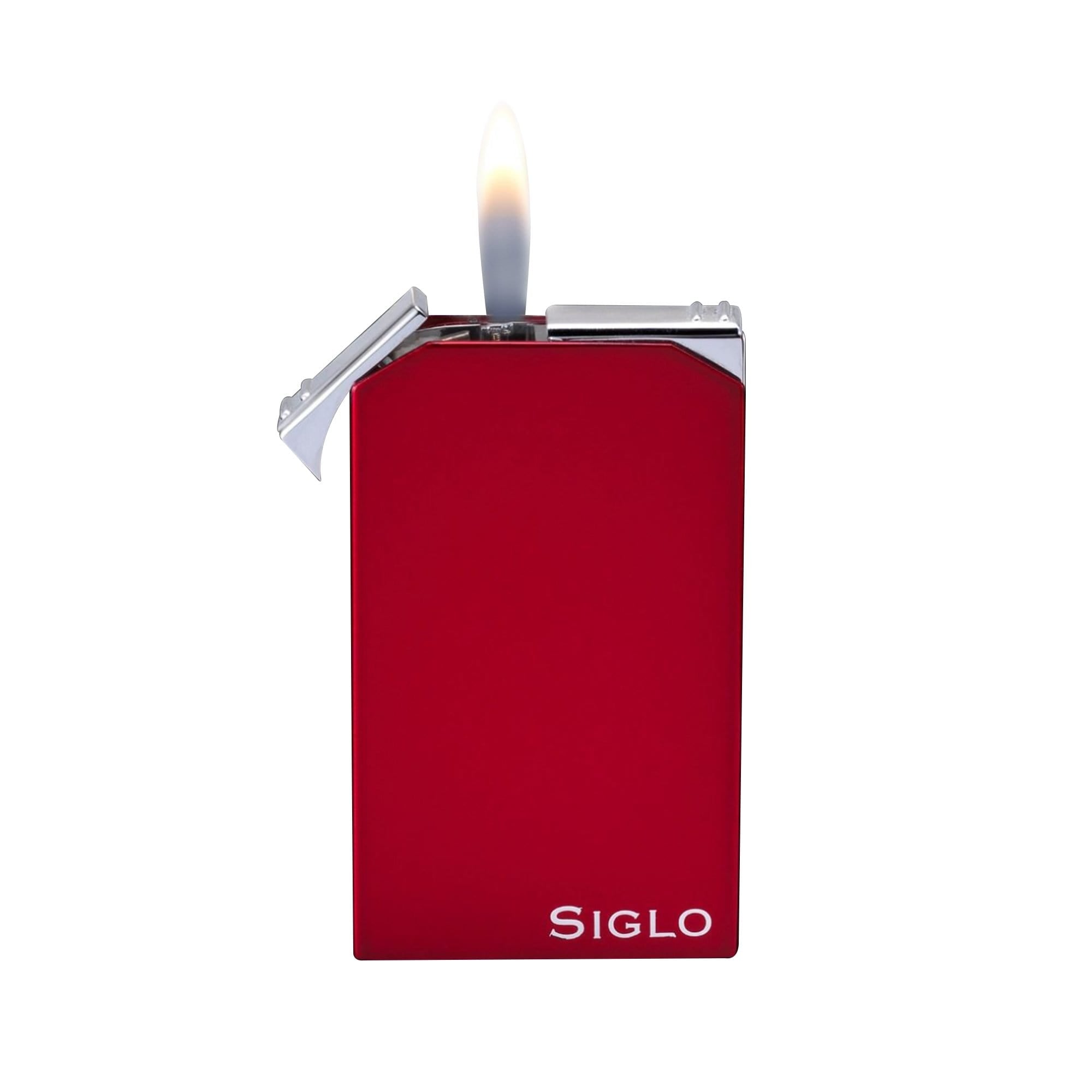 SIGLO ACCESSORIES Red TWIN FLAME LIGHTER