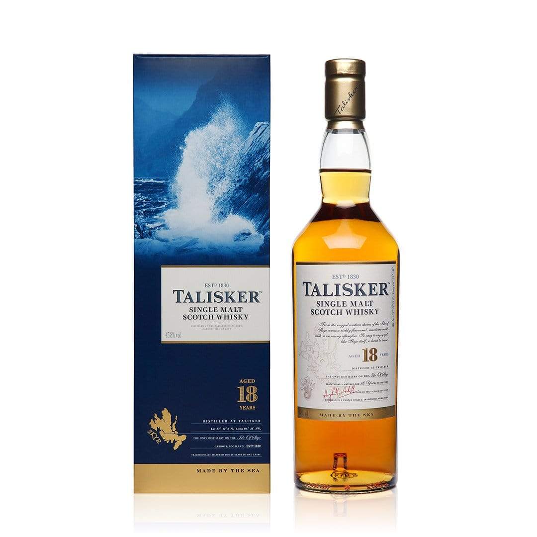 Talisker LIQUOR &amp; SPIRITS 70cl TALISKER 18YO