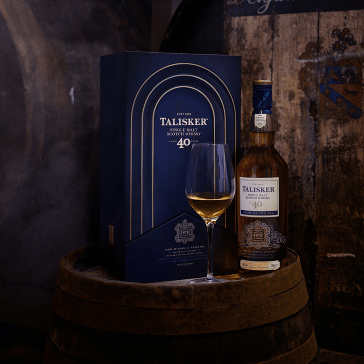 Talisker PREMIUM WHISKY 70 Talisker 40 Y.O